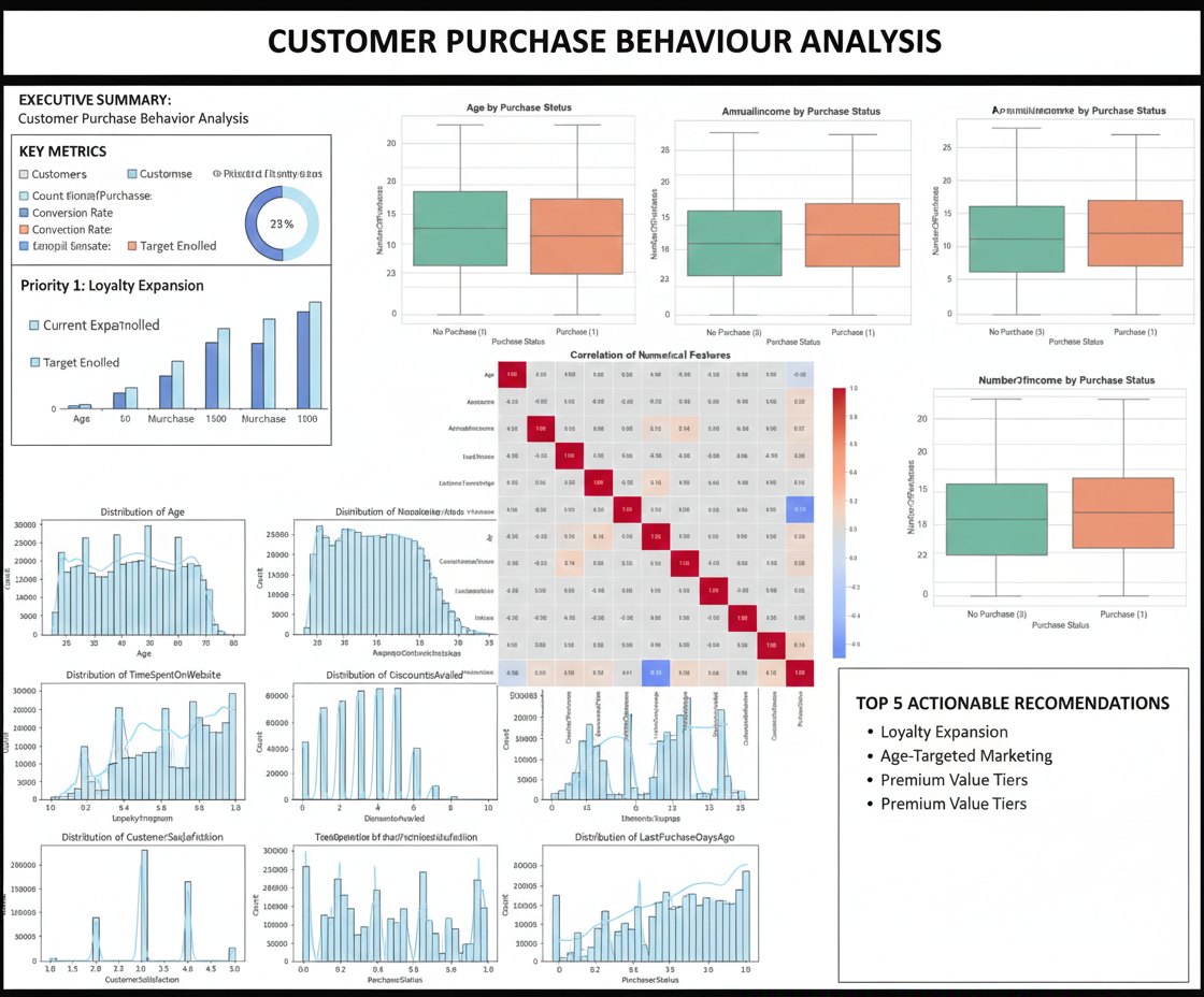 E-commerce Customer Purchase Behavior Analysis